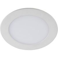 Светильник встраиваемый (панель) Ecola LED 220В 9Вт 6500К IP20 Круг/Белый 225х200мм картинка 